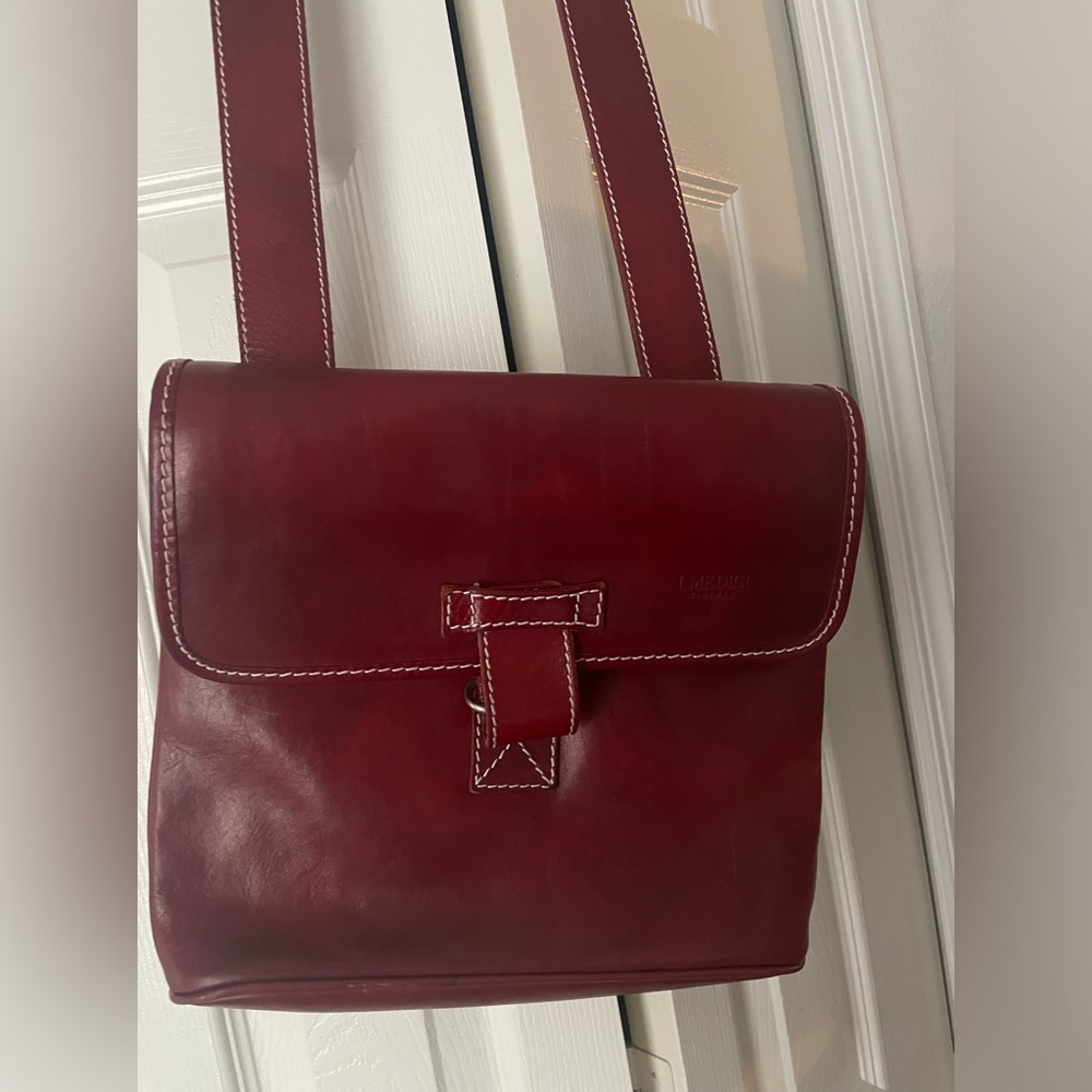 Awesome bag, red leather
